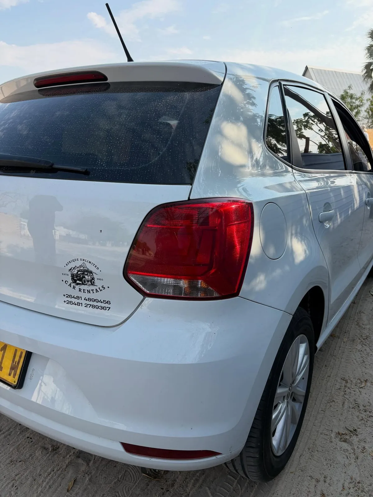 Volkswagen Polo rental car in Namibia — photo 14