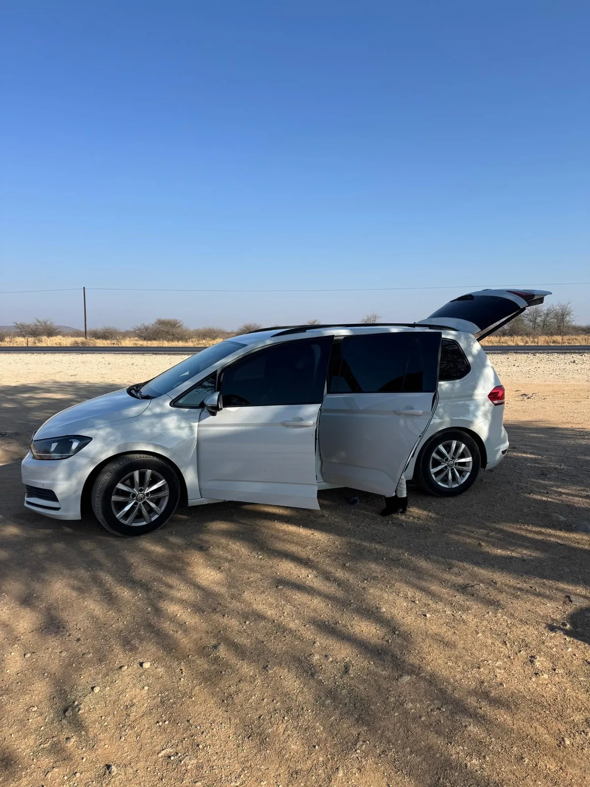 Volkswagen Touran rental car in Namibia — photo 3